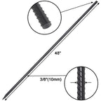 VVOKGO Rebar Stakes 48 Inch Concrete Form Stakes Heavy Duty Straight Ground