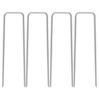 AAGUT 12-Inch 8-Gauge (4mm) Heavy-Duty Galvanized Landscape Staple