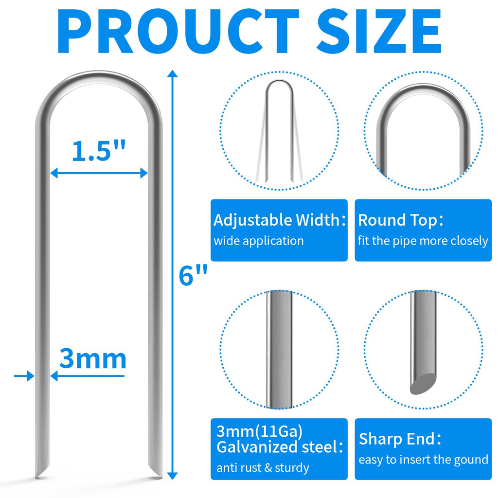 mysit-12-inch-galvanized-garden-stakes-multi-pack