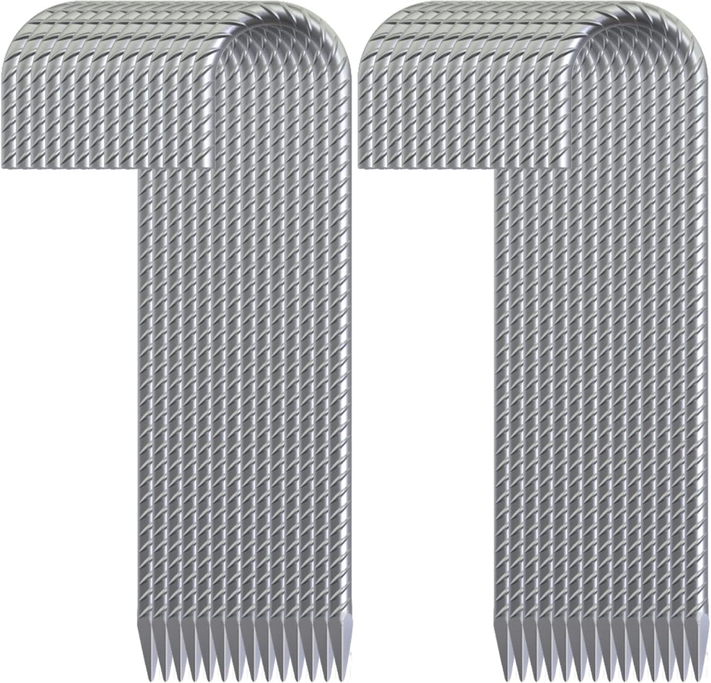 28 Pack 16" Galvanized Rebar Stakes Heavy Duty J Hook Ground Anchors, Curved Steel Tent Stakes Anti Rust Steel Ground Stakes