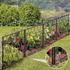 AAGUT 12-Inch J-Hook Rebar Stake, 3/8" Galvanized Heavy-Duty Ground Anchor