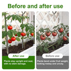 AAGUT 16-Inch Heavy-Duty Straight Rebar Stake with Black Coating