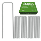 AAGUT 6-Inch Hot-Dip Galvanized Heavy-Duty Landscape Staples