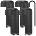 Maximum Security Ground Anchors:  16" J-Hook Rebar Stakes for Unshakable Fence, Canopy & Trampoline Setup
