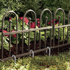 AAGUT 12-Inch J-Hook Rebar Stake, 3/8" Galvanized Heavy-Duty Ground Anchor