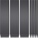24" Rebar Stakes 1/2" / 1/4" Diameter | Heavy Duty Ground Spikes for Concrete Forms & Landscape Timber
